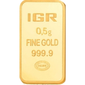 Goldbarren 1/2 Gramm Istanbul Gold Refinery - offizielle Zertifizierung der LBMA