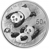 Panda 150 g Silber 2022 Proof - Motivseite