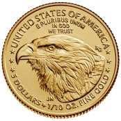 American Eagle 1/10 oz Gold 2023 - Motivseite