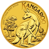 Kangaroo 1/10 oz Gold 2023 - Prägefrisch direkt von der Perth Mint