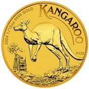 Kangaroo 1/10 oz Gold 2024 - Prägefrisch direkt von der Perth Mint