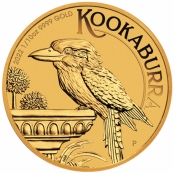Kookaburra 1/10 oz Gold 2022 - Prägefrisch direkt von der Perth Mint