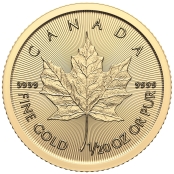 Maple Leaf 1/20 oz Gold 2024 - Motivseite