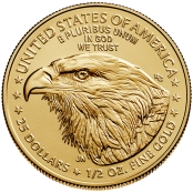 American Eagle 1/2 oz Gold 2023 - Motivseite