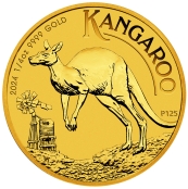 Kangaroo 1/4 oz Gold 2024 - Prägefrische Goldmünze