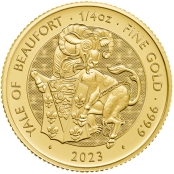 Tudor Beast Yale 1/4 oz Gold 2023 - Motivseite