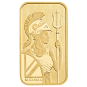 Goldbarren 1g Britannia Royal Mint - offizielle Zertifizierung der LBMA