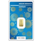 Goldbarren Argor-Heraeus 1 Gramm Hase - Motiv