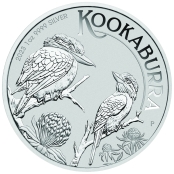 Kookaburra 1 oz Silber 2023 - Motivseite