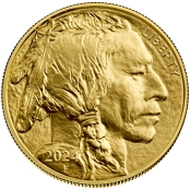 American Buffalo 1 oz Gold 2023 - Wertseite