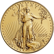 American Eagle 1 oz Gold 2023 - Vorderseite