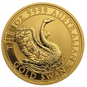 Schwan 1 oz Gold 2020 - Prägefrische Neuware