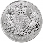 Royal Arms 10 oz Silber 2021 - Motivseite