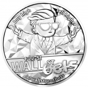Wallstreetbets 1 oz Silver Round - Front