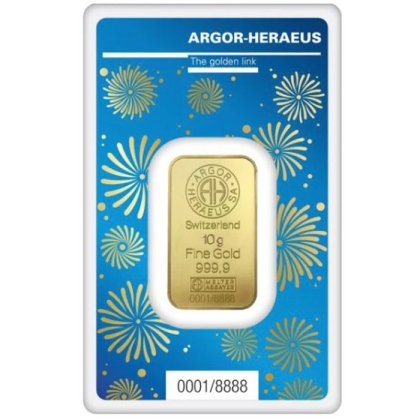 Goldbarren Argor-Heraeus 10 Gramm Hase 
