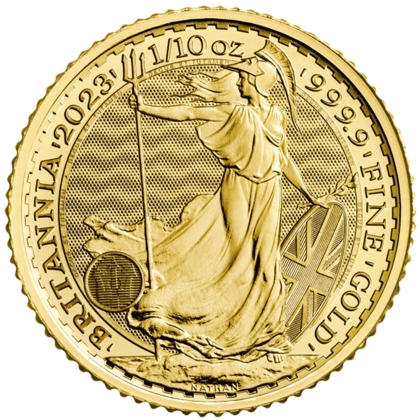 Britannia 1/10 oz Gold 2023 (King Charles III) 
