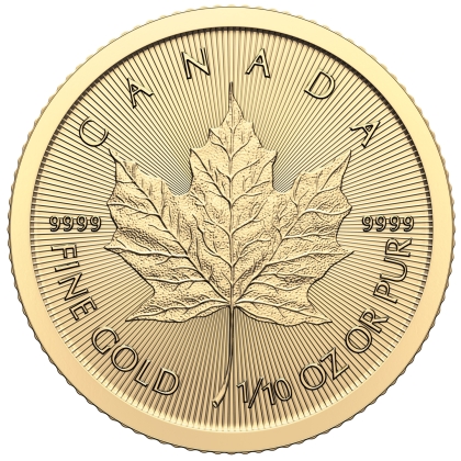Maple Leaf Gold 1/10 oz 2024 
