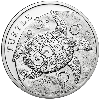 Turtle 2 oz Silver 2024 