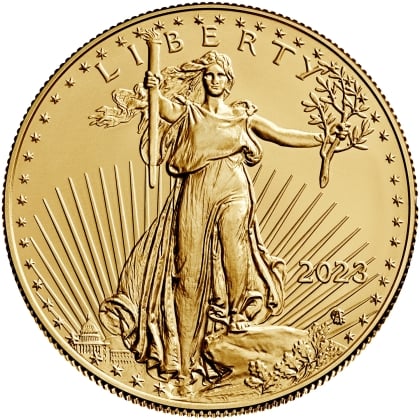 American Eagle 1 oz Gold 2023 