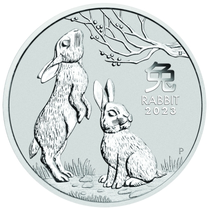 Lunar Rabbit 5 oz Silver 2023 