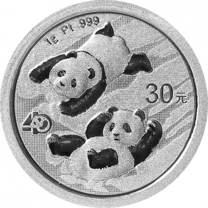 Panda 1 g Platin 2022 