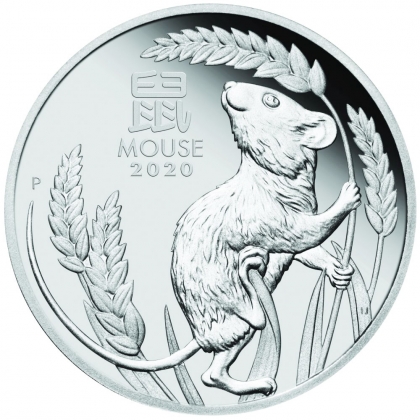 Lunar Mouse 1 oz Platinum 2020 Proof 