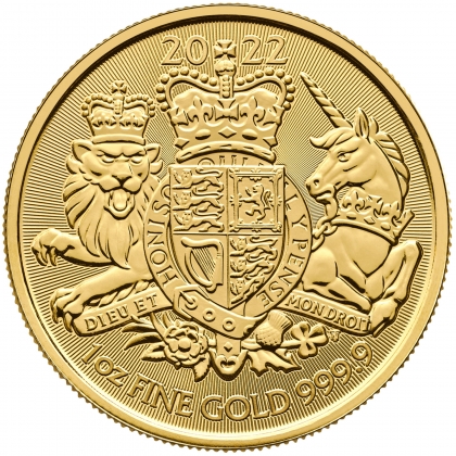Royal Arms 1 oz Gold 2022 