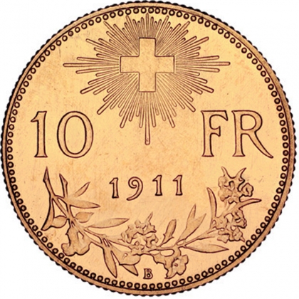 Vreneli Goldmünze 10 Franken 