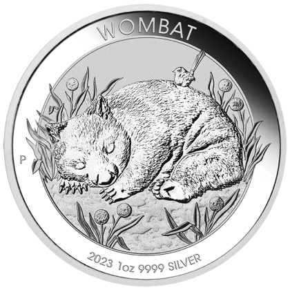 Wombat 1 oz Silber 2023 