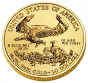 American Eagle 1/4 oz Gold - divers - Wertseite mit Weißkopfseeadler