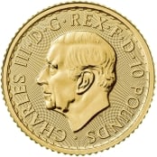 Britannia 1/10 oz Gold 2024 - Wertseite