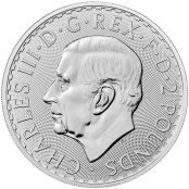 Britannia 1 oz Silver 2023 (King Charles) - Wertseite