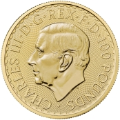 Britannia 1 oz Gold 2024 - Wertseite