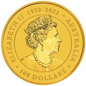 Kangaroo 1 oz Gold 2023 - Wertseite