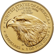 American Eagle 1 oz Gold Set 2012 - Logo der US Mint