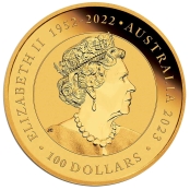 Schwan 1 oz Gold 2023 - Wertseite