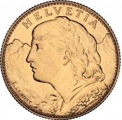 Vreneli Goldmünze 10 Franken