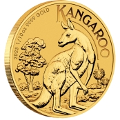 Kangaroo 1/10 oz Gold 2023 - 3 D
