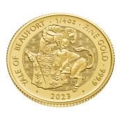 Tudor Beast Yale 1/4 oz Gold 2023 - 3d