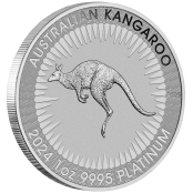Kangaroo 1 oz Platinum 2024 - 3D Ansicht