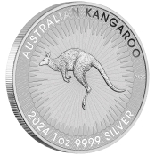 Kangaroo 1 oz Silber 2024 - 3 D