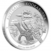 Kookaburra 1 oz Silber 2019 - Auflage 500.000