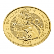 Tudor Beast Lion 1 oz Gold 2022- 3 d