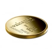Goldbarren Valcambi 2,5 Gramm - Vorderseite 3 d