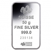 PAMP Suisse 50 g Silber - LBMA Standard