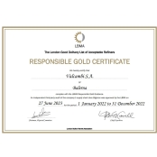 1Valcambi Gold Zertifikat LBMA 